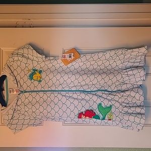 9/10 Disney Little Mermaid swim cover-up